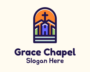 Chapel Cross Arch logo design