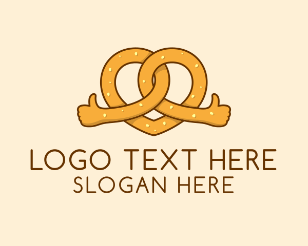 Pretzel logo example 2