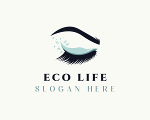 Eco Beauty Makeup logo design