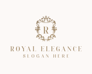 Elegant Royal Shield logo design