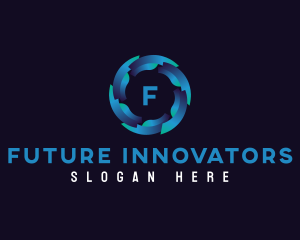 Digital Startup Tech logo design