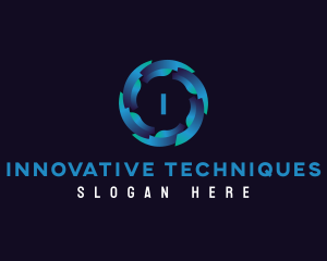 Digital Startup Tech logo design