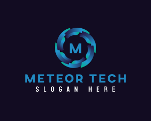 Digital Startup Tech logo design