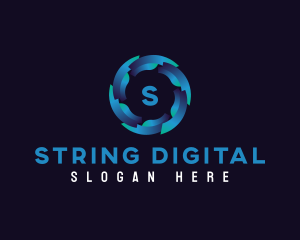 Digital Startup Tech logo design