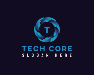 Digital Startup Tech logo design