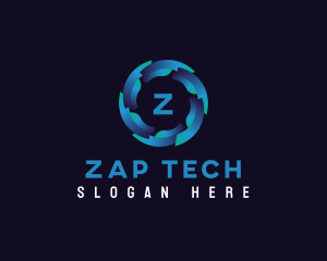 Digital Startup Tech logo design