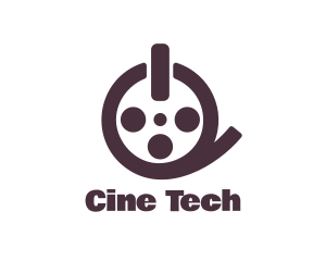 Film Reel Button logo
