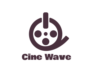 Film Reel Button logo