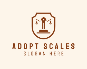 Judiciary Scale s logo design