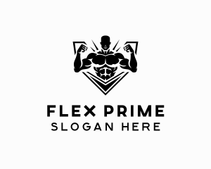 Bodybuilding Fitness Trainer logo