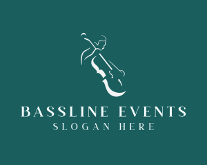 Cello Musician Concert logo