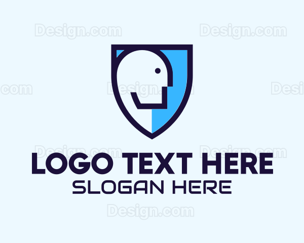 Human Face Shield Logo