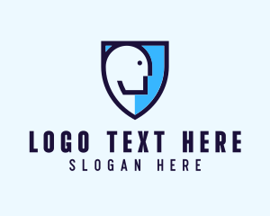 Human Face Shield logo