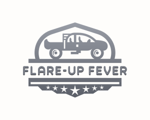 Pick-Up Truck Garage logo design