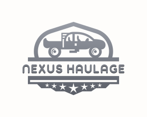 Pick-Up Truck Garage logo design