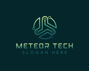 Tech Circuitry Software logo design