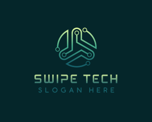 Tech Circuitry Software logo design