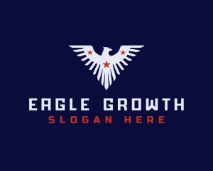 Military Eagle Star logo design