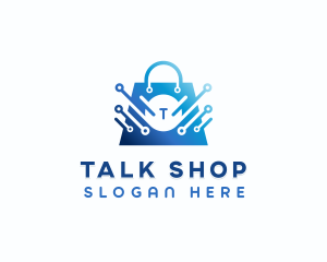 Shopping Retail App logo design