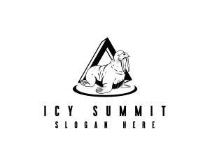 Iceberg Mountain Walrus logo