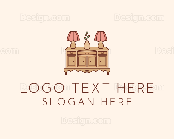 Antique Interior Furnishing Logo