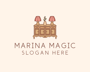 Antique Interior Furnishing Logo