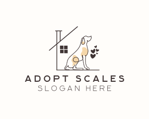 Dog Care Shelter logo design