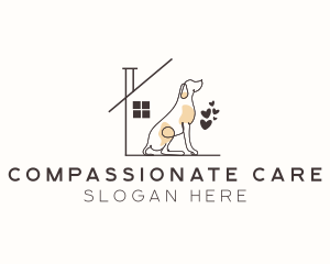 Dog Care Shelter logo design