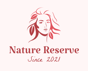 Nature Fashion Lady logo design