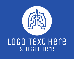 Blue Lung Circuits Logo