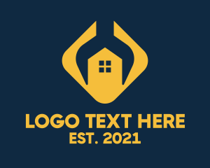 Yellow House Wrench  logo