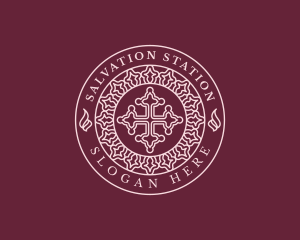 Christian Worship Cross logo