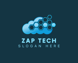 Cloud Tech Network logo design