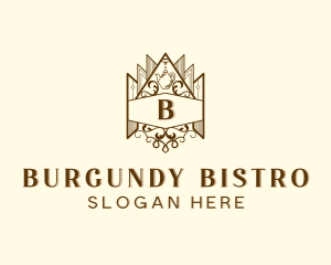 Luxury Gourmet Restaurant logo design