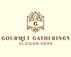 Luxury Gourmet Restaurant logo design