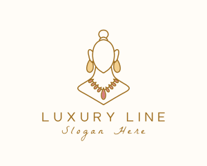 Luxury Fashion Jewelry logo design