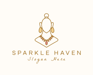 Luxury Fashion Jewelry logo design