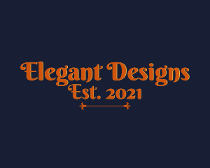 Elegant Wrought Iron Brand logo design