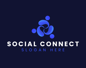 People Social Community  logo