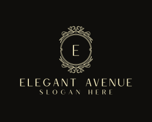 Elegant Wedding Event logo design