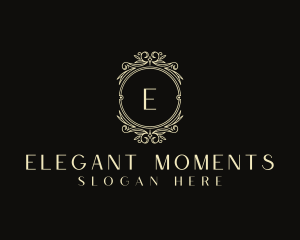 Elegant Wedding Event logo design