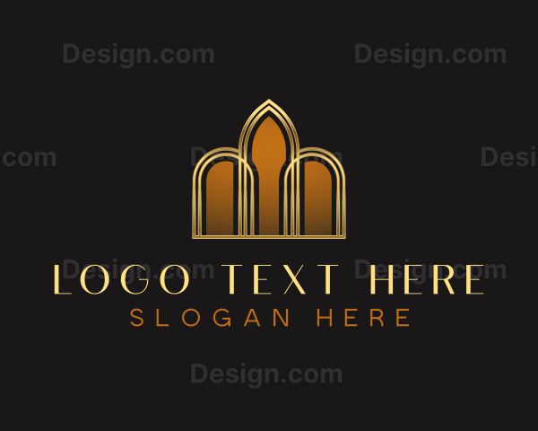 Interior Decor Arch Logo