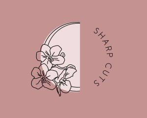 Orchids Beauty Salon logo design