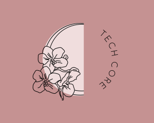 Orchids Beauty Salon logo design