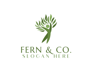 Tree Plant Community logo design