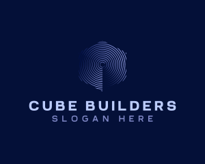 Cube Technology Digital logo design