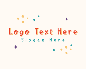 Cute Quirky Shapes Logo