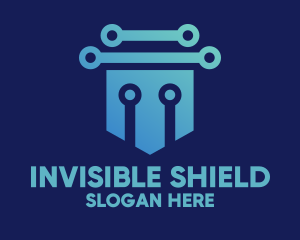Blue Electrical Shield  logo