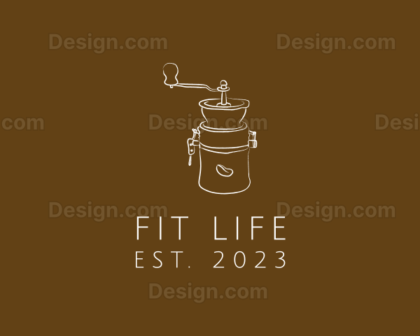 Coffee Maker Latte Logo