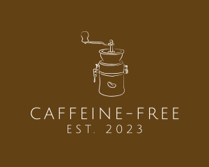 Coffee Maker Latte logo design